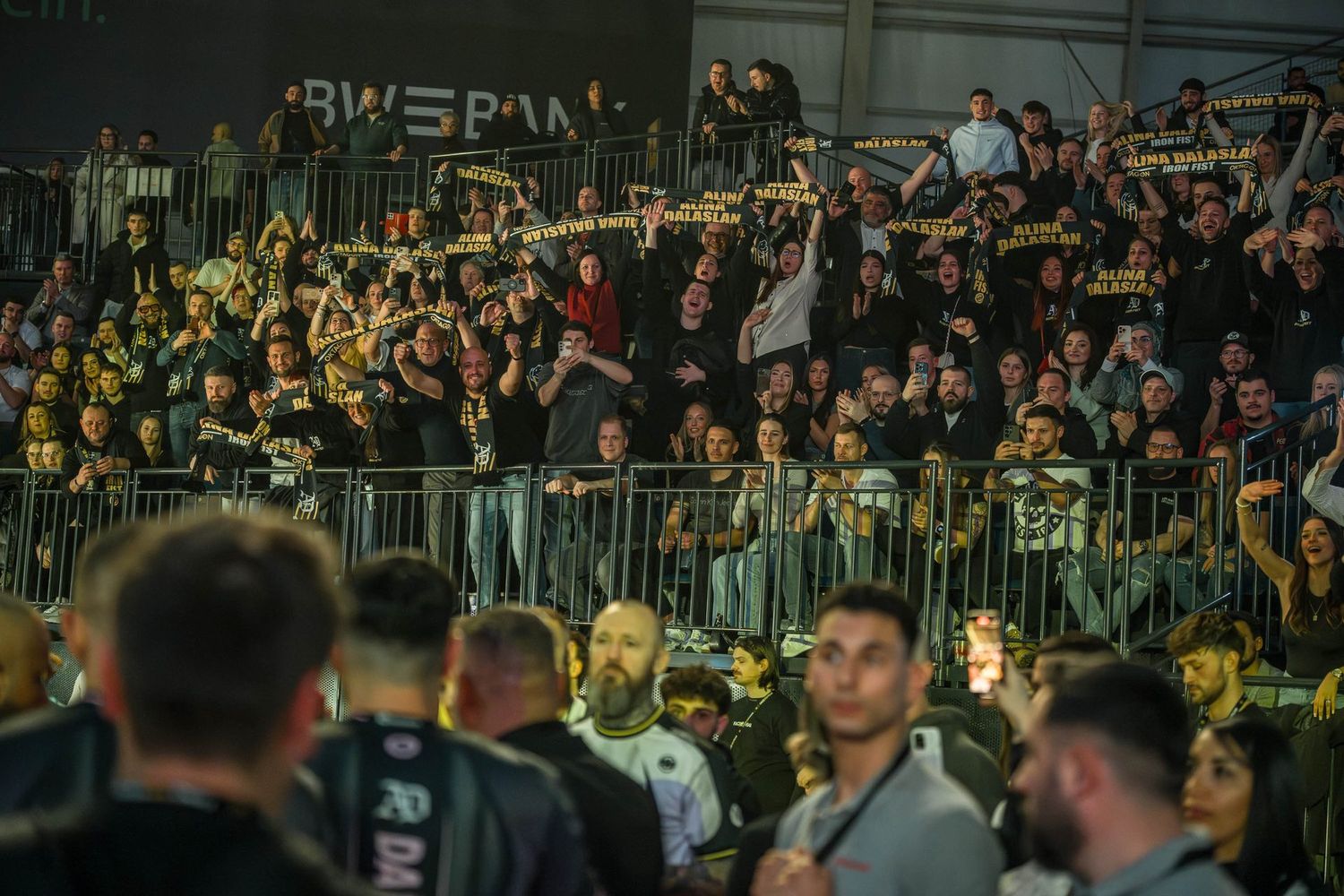 Die Fans in der Arena
